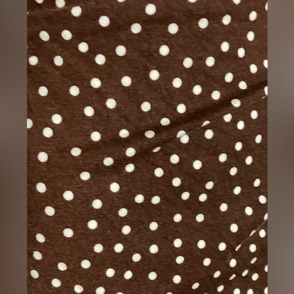 NWT Reformation Kaila Mocha Polka Dot Print Wrap Dress - Sz XS - Picture 8 of 11